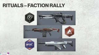 More concept art, this time of faction guns.